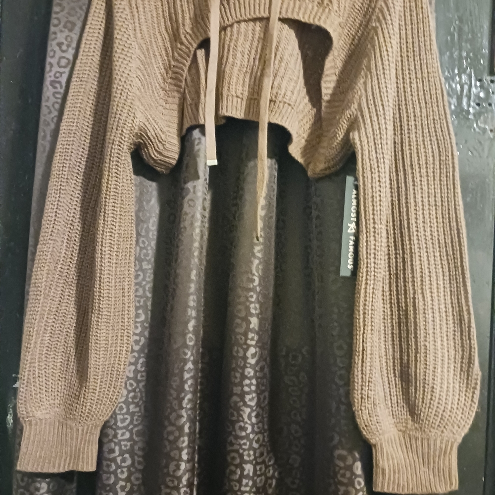 Brown sweater